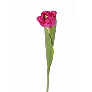 Kunst Tulpe ROMANA, pink, 45cm, Ø6cm