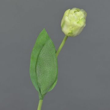 Kunst Tulpe ROMANA, hellgrün, 45cm, Ø6cm