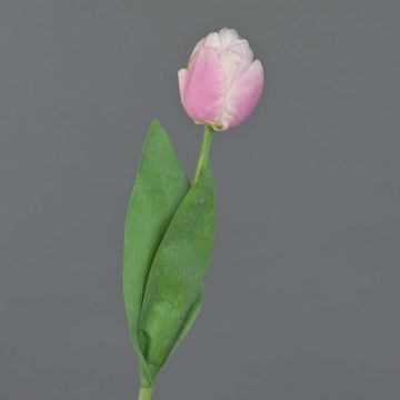 Kunst Tulpe ROMANA, rosa, 45cm, Ø6cm