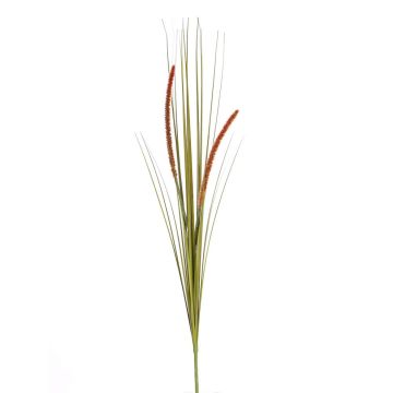 Deko Fuchsschwanzgras JILL, Stecker, Rispen, grün-rot, 90cm