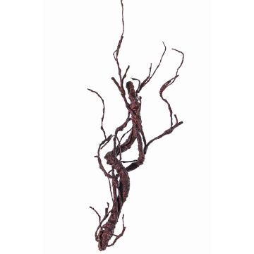 Kunst Korkenzieherweide Zweig JACE, braun-rot, 55cm