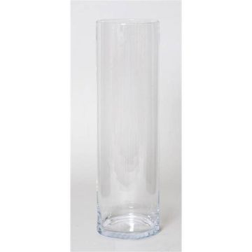 Boden Vase Zylinder SANYA OCEAN, klar, 50cm, Ø15cm