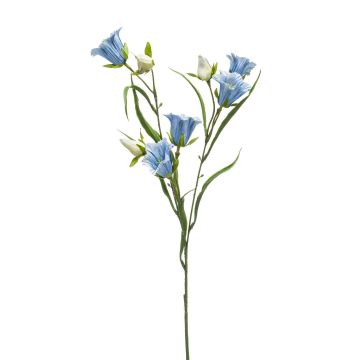 Kunst Glockenblume PLATA, blau, 65cm