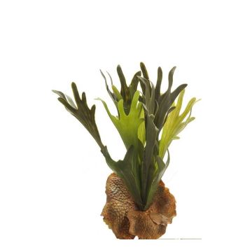 Kunst Farn Geweihfarn BAROJA zum Stecken, grün, 40cm