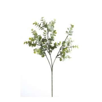Kunst Eukalyptus Zweig GIV, grün-grau, 65cm