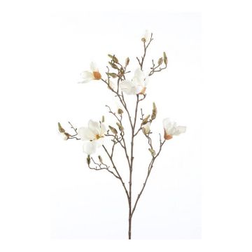 Künstliche Blume groß Magnolie CAELO, creme, 105cm