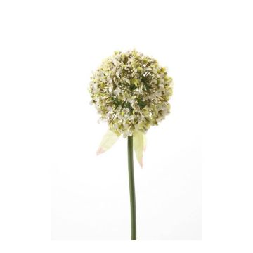 Kunst Allium DURBAN, weiß, 70cm