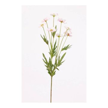 Künstliche Blume Gänseblümchen LASAI, rosa-weiß, 80cm, Ø4-5cm