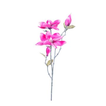 Künstliche Magnolie ZEON, pink, 75cm