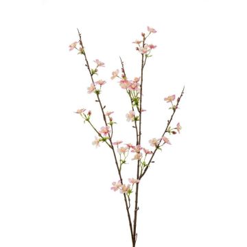 Kunst Apfelblüten Zweig TOSCA, blühend, rosa, 85cm