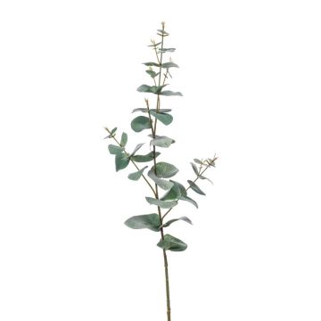 Kunststoff Eukalyptus Zweig CALLIOPE, grün-grau, 70cm