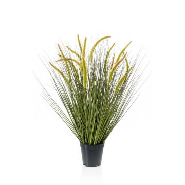 Fuchsschwansgras künstlich CAREL mit Rispen, grün, 70cm
