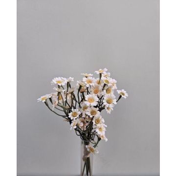 Textilblume Chrysanthemen Bund WEMKE, weiß-creme, 35cm