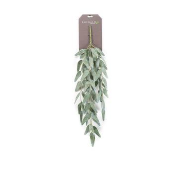 Künstlicher Eukalyptus TRIWEN auf Steckstab, hängend, grün-grau, 75cm
