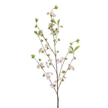 Dekozweig Apfelblüten DEXTOR mit Blüten, hellrosa, 95cm