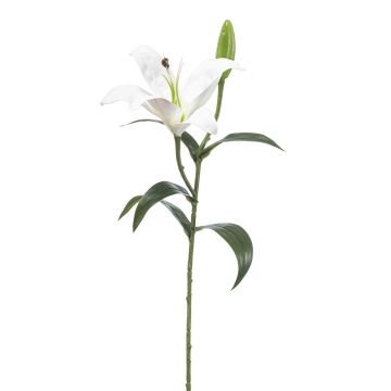 Künstliche Blume Tigerlilie MIXLON, weiß, 55cm, Ø13cm