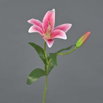 Künstliche Blume Tigerlilie MIXLON, pink, 55cm, Ø13cm