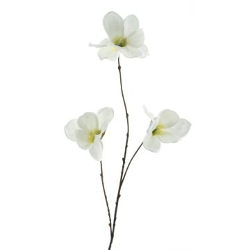 Künstlicher Zweig Magnolie FLAVA, weiß, 85cm