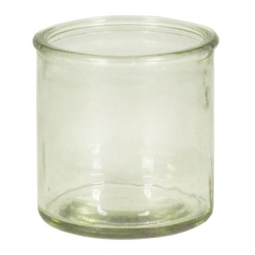 Deko Teelichtglas KESSIA, klar, 8cm, Ø8cm
