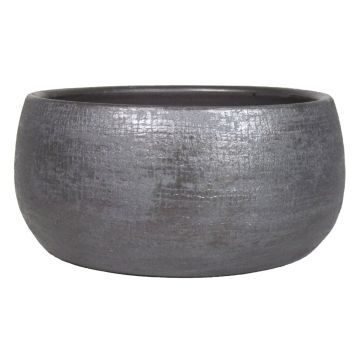 Keramik Schale AGAPE mit Maserung, schwarz, 14cm, Ø28cm