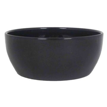 Keramik Schale TEHERAN BRIDGE, schwarz, 9,5cm, Ø22,5cm