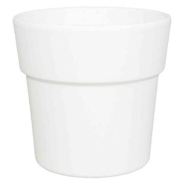 Orchideentopf MARIVAN, Keramik, weiß-matt, 12,5cm, Ø13,5cm