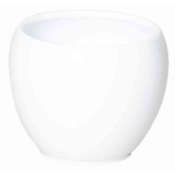 Keramik Pflanztopf URMIA BASAR, weiß, 24cm, Ø27cm