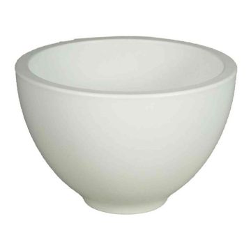 Pflanzschale Keramik SCHIRAS, weiß-matt, 21cm, Ø31cm