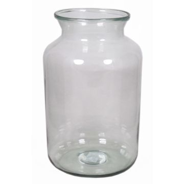 Glasflasche SADE, klar, 40cm, Ø23cm, 15L