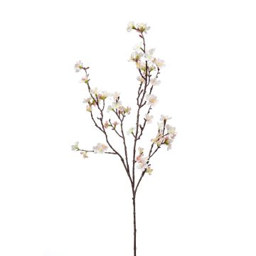 Kunst Kirschblütenzweig PALS mit Blüten, weiß-rosa, 95cm