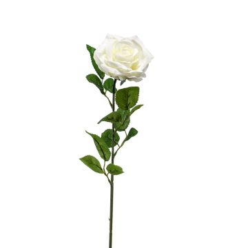 Künstliche Blume Rose PEZOS, creme, 60cm, Ø10cm