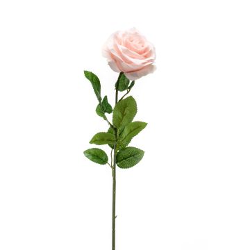 Künstliche Blume Rose PEZOS, zartrosa, 60cm, Ø10cm