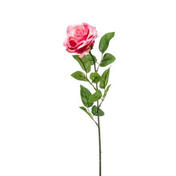 Künstliche Blume Rose PEZOS, pink, 60cm, Ø10cm