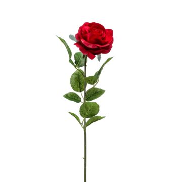 Künstliche Blume Rose PEZOS, rot, 60cm, Ø10cm