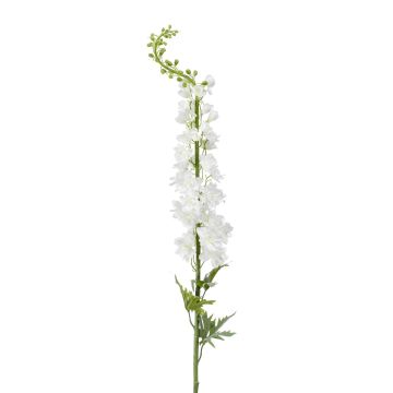 Künstliche Blume groß Rittersporn SZILVIA, weiß, 130cm