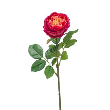 Dekoblume Kohl-Rose CATINCA, pink, 60cmm, Ø9cm