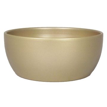 Keramik Schale TEHERAN BRIDGE, gold-matt, 8,5cm, Ø18,5cm