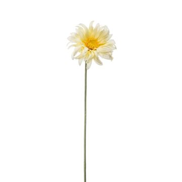 Gerbera künstlich BILFON, hellgelb, 50cm