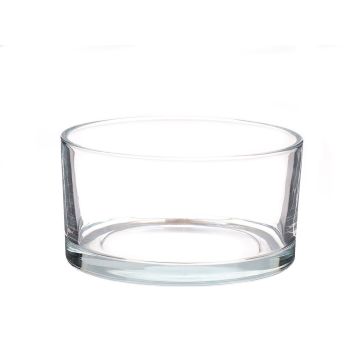 Servierschale VERA AIR aus Glas, klar, 7,8cm, Ø15cm