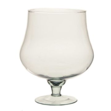 Großes Cognac Glas CIMO auf Fuß, klar, 21cm, Ø17,3cm