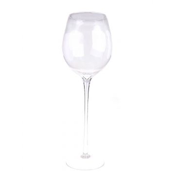 XXL Weinglas ROGER AIR auf Standfuß, klar, 70cm, Ø23cm