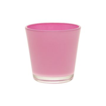 Teelichtglas ALEX AIR, rosa, 7,2cm, Ø7,5cm