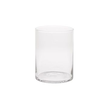 Glas Vase Zylinder SANYA AIR, transparent, 21,5cm, Ø13,5cm