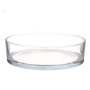 Obstschale VERA AIR aus Glas, klar, 8cm, Ø29cm