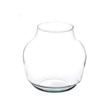 Glaswindlicht KAYLOU AIR, Eco Glas, klar, 19cm, Ø18,7cm