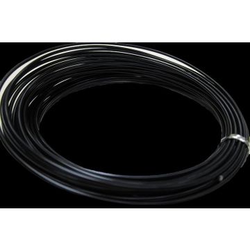 Aludraht TANEA, schwarz lackiert, 12m, Ø2mm