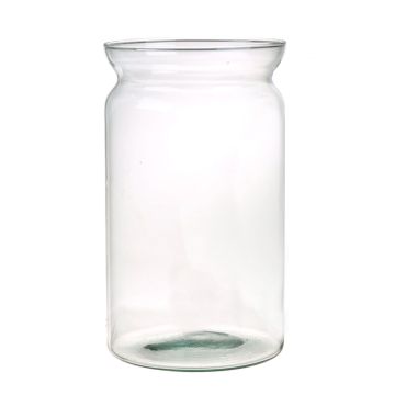 Deko Vase ARIETTE aus Glas, klar, 21cm, Ø12cm