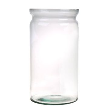 Deko Vase ARIETTE aus Glas, klar, 26cm, Ø14cm