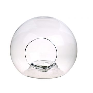 Glas Terrarium RENOLD, klar, 25,5cm, Ø28cm