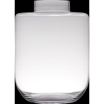Glas Vase ARANYA, klar, 40cm, Ø30cm